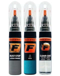 for SEAT W5N AZUL ALOR TOUCH UP PAINT Pen Kit Scratch Repair Set - Picture 1 of 10