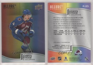 2021-22 Upper Deck Allure Rainbow Double Bowen Byram #R-85