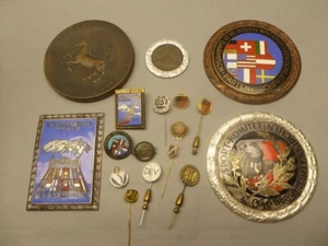 Lot Sport Eistanz Meisterschaften - Medaillen Plakette Abzeichen 50er Jahre - Bild 1 von 12