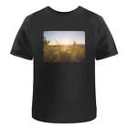 T-shirts en coton homme/femme « Sunlight Grass » (TA119461)