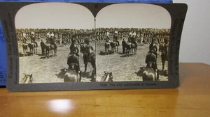 Vintage ~ STEREOVIEW Keystone View Co ~ 48th Highlanders of Toronto - Picture 1 of 1