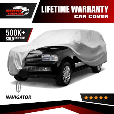 Lincoln Navigator 4 Capas SUV Cubierta de Coche Equipada Exterior Impermeable Lluvia Sol Polvo Foto 1 de 4