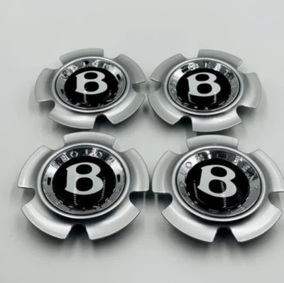 Juego de 4 tapas centrales de rueda de hélice de 21 pulgadas de repuesto para Bentley Continental Foto 1 de 4