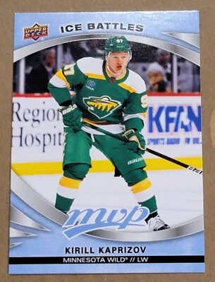Kirill Kaprizov 2023-24 Upper Deck MVP #23 Ice Battles Minnesota Wild - Image 1 of 2