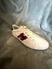 Reason Premium Park Ave Low Top Size 8.5 White Rose Striped Sneaker Shoes