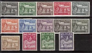 Turks And Caicos - Yvert Stamp 120/31 * Mh George VI - Picture 1 of 1