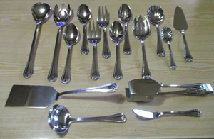 Reed & Barton SUSSEX - 16 Piece Serving Utensils  - 18/10 Stainless - Picture 1 of 10