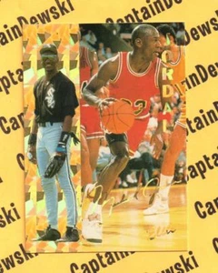 MICHAEL JORDAN Nitro Elite, Gold-Foil-Prism RARE Limited Edition Basketball Card - Bild 1 von 2