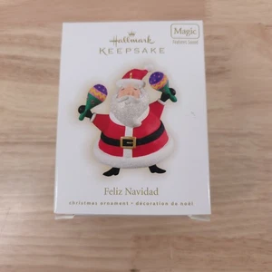 Hallmark Feliz Navidad Ornamento 2009 Mexicano Santa Magic Keepsake - Imagen 1 de 11