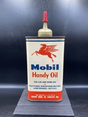 Engrasador Mobil Handoil 4 oz lata de aceite Pegasus Foto 1 de 4