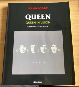 QUEEN - In Vision - JAPAN BAND SCORE GUITAR TAB Freddie Mercury Brian May - Picture 1 of 4