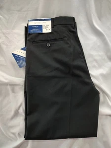 Pantalones de vestir Town Craft 33x29 pantalones mezcla de lana negra - Imagen 1 de 12