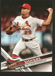 2017 Topps Baseball #307 - Zach Duke - St. Louis Cardinals 17-430 - Picture 1 of 2