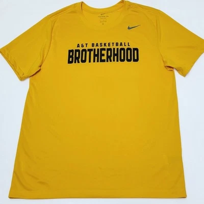 TEAM ISSUED Nike Dri-Fit North Carolina A&T Aggies basketball shirt Mens LARGE L - Image 1 of 4