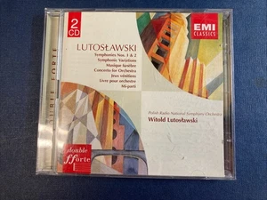 LUTOSLAWSKI - Witold Lutoslawski: Symphonies Nos. 1 & 2 - 2 CD - LIKE NEW - Picture 1 of 3
