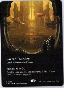 Sacred Foundry (Borderless) R Edge of Eternities 282 FOIL - Bild 1 von 1
