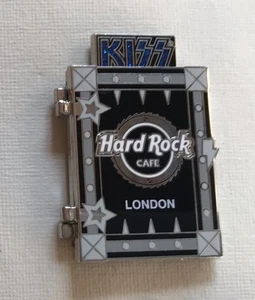 Hard Rock Cafe London 2007 Kiss Vault Enamel Pin - Picture 1 of 2