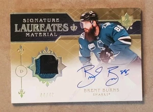 2018-19 Ultimate Signature Laureates Material Auto /49 BRENT BURNS SML-BB - Picture 1 of 4