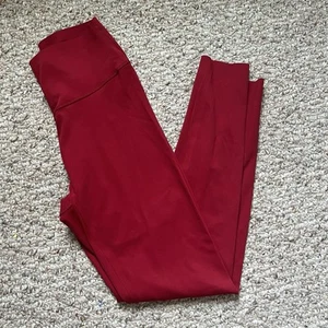 VICTORIA’S SECRET VSX SPORT Capa Base Sin Costuras Leggings Ajustados Rojo Mujer’s Grande - Imagen 1 de 5