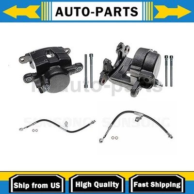 前刹车卡钳带软管驱动器乘客侧适合雪佛兰 Blazer 4.3L — 第 1/4 张图片