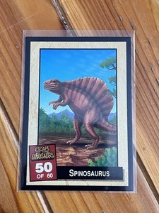 Escape Of The Dinosaurs 1993 Trading Card #50 Spinosaurus ENG L017735 - Bild 1 von 2
