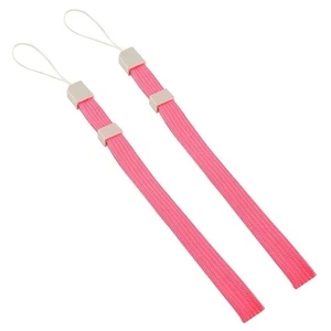 2x Pink & Grey Adjustable Wrist Strap For Wii Remote Switch Vita PSP 3DS | FPC - Picture 1 of 5