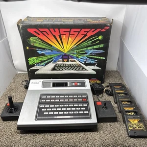 Magnavox Odyssey 2 Game Console In Box All Cables Games TESTED - Picture 1 of 20