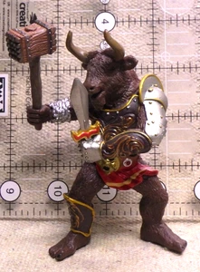 Papo Mittelalter Mann Mutant Minotaurus Mittelalter Mythisch Ritter 2006 4" - Bild 1 von 5