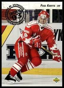 1992-93 Upper Deck #586 Paul Kariya - Picture 1 of 2