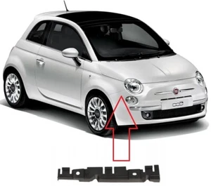 RIGHT SIDE FRONT BUMPER HOLDER BRACKET FITS FOR FIAT 500 2007-2015 - Picture 1 of 6