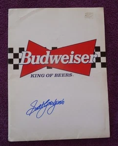 SCOTT GOODYEAR INDY RACE CAR RARE VINTAGE SIGNED PRESS KIT AUTOGRAPHED COA - Picture 1 of 7