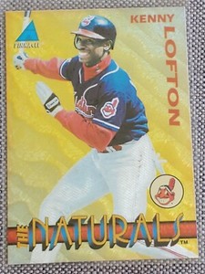 KENNY LOFTON 1994 Pinnacle "THE NATURALS" Baseball HOLOFOIL INSERT Card #7 MLB