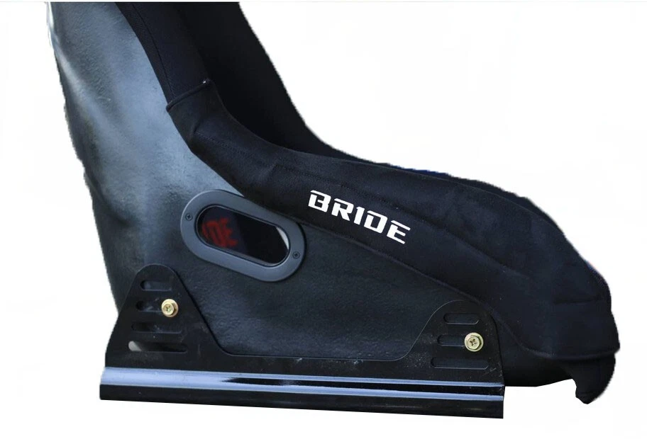 Protector lateral asiento cubo completo BRIDE VIOS III, Low Max negro ×2 Alcantara fabri Foto 1 de 4