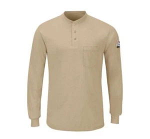 FR Bulwark SEL2 Lightweight Henley Shirt-Long Sleeve - Picture 1 of 4