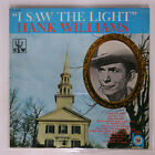 HANK WILLIAMS I SAW THE LIGHT MGM SL5102 JAPAN VINYL LP