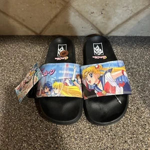 New Vans x Pretty Guardian Sailor Moon La Costa Slides Womens SZ 8 New - Picture 1 of 5