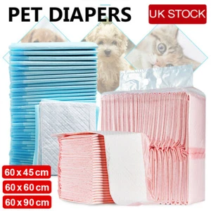 50/100/200x Large Puppy Training Pads Toilet Pee Wee Mats Pet Dog Cat Absorbent - Picture 1 of 16