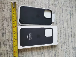 Apple Official Silicone Case für iPhone 13 Pro - Schwarz | MagSafe Kompatibel Gebraucht - Bild 1 von 18