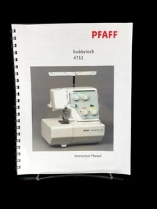 PFAFF Hobbylock 4752 Instructions User Guide Manual COPY - Picture 1 of 3