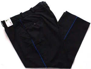 NEW Horace Small Security Work Uniform Navy Pants w/Blue Stripe, Mens 44X28, NEW - Picture 1 of 4