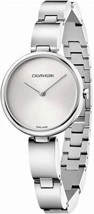 Womens Wristwatch CK CALVIN KLEIN WAVY K9U23146 Stainless Steel - Picture 1 of 1