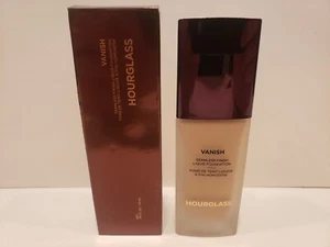 Clessidra ~ Vanish ~ fondotinta liquido finitura senza cuciture ~ crema ~ 1 oncia ~ nuovo con scatola - Foto 1 di 1