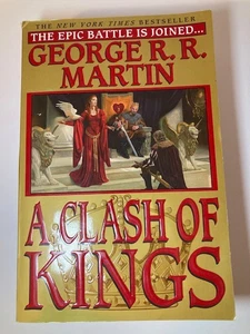 A Clash of Kings George R.R. Martin Large Format Bantam Paperback GOT Novel 2002 - Bild 1 von 6