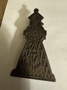 Antique / Vintage Cast Iron Eastlake Desk Paper Clip Strong Spring Unusual  - Picture 1 of 5