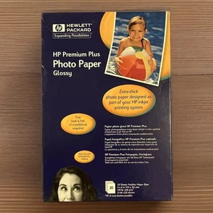 HP Premium Plus Fotopapier Glossy 4 x 6 in 236 g/m² 20 Blatt neu versiegelt unbenutzt - Bild 1 von 7