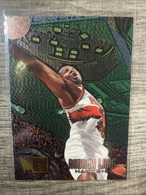 1995-96 Fleer Metal Basketball #124 Andrew Lang - Image 1 of 2