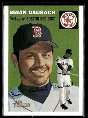 2003 Topps Heritage Brian Daubach Red Sox #408 - Image 1 of 2
