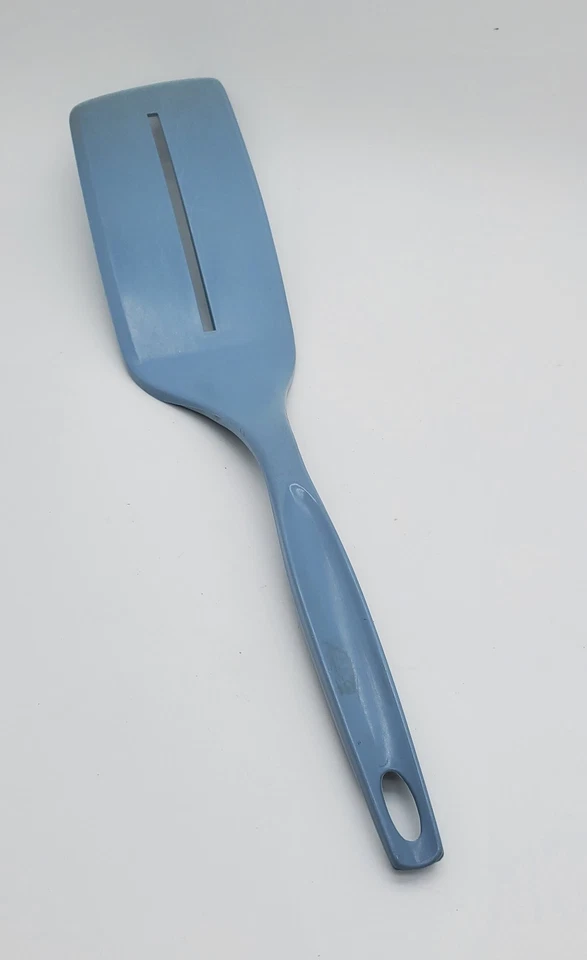 vintage foley slotted spatula blue non stick - Image 1 of 4