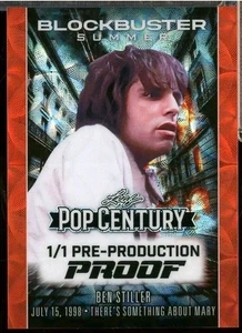Caleidoscopio naranja Leaf Pop Century 2025 preproducción Ben Stiller 1/1 RARO - Imagen 1 de 2
