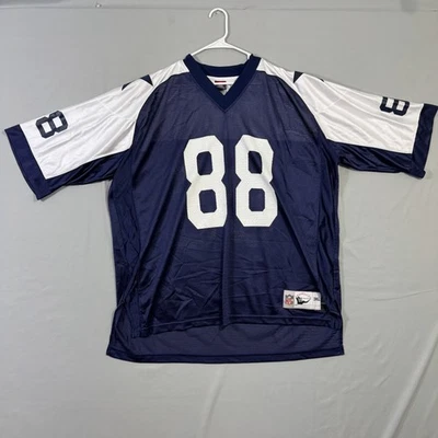 Camiseta deportiva de los Dallas Cowboys para hombre 3XL NFL fútbol retro Bryant 88 Reebok Star Foto 1 de 4